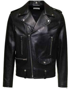 Saint Laurent Motorcycle Jacket - Black