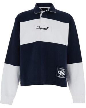 DSquared² Rugby Fit - Blue