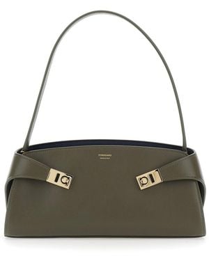 Ferragamo Hug East West - Green