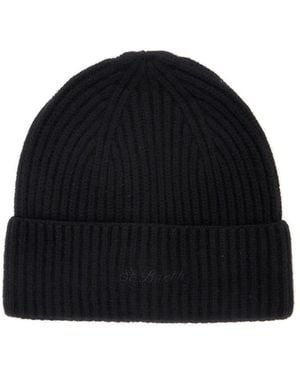 MC2 Saint Barth Moss Wool Hat With 100% Wool And Color For Unise - Black