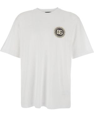 Dolce & Gabbana Patche Dg - Bianco