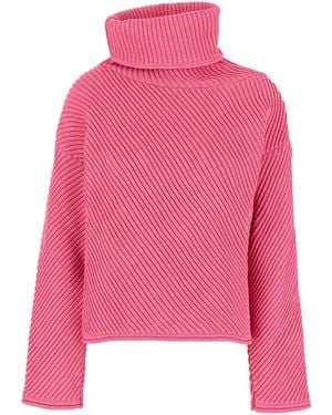 Philosophy Di Lorenzo Serafini Jumper With Turtleneck - Pink