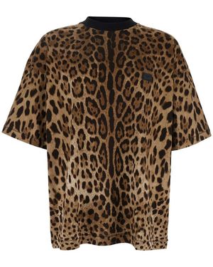 Dolce & Gabbana Leopard - Brown