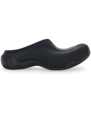 Balenciaga 'Basketball' Slip-On Mules With Perforated Design - Multicolour