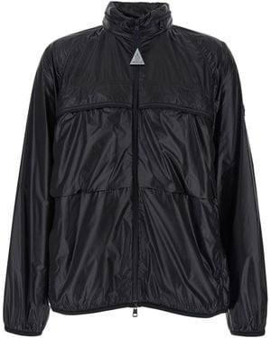 Moncler Genius 'Anubis' Jacket With Foldable Design And Iconic Logo Patch - Black