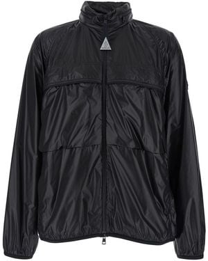 Moncler Genius 'Anubis' Jacket With Foldable Design And Iconic Logo Patch - Black