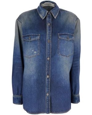 Golden Goose Overshirt Journey Patty Polyester - Blue