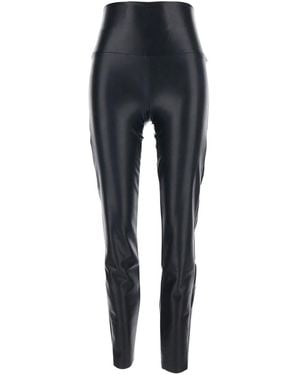 Norma Kamali Pull-On Leggings With High-Waisted - Blue