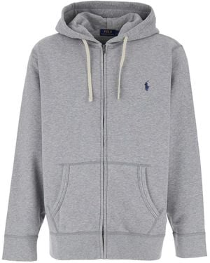 Polo Ralph Lauren Full Zip Felpata - Grigio