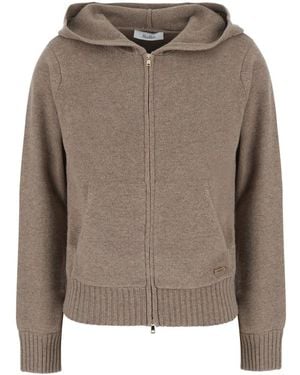 Max Mara Sweatshirt Primo Cashmere Sweater - Brown