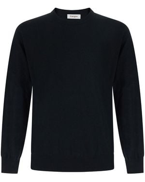 Kangra Crew Neck Ml F. 14Gg With Long Sleeves - Blue