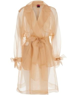 Pinko Trench Coat Coco - Natural