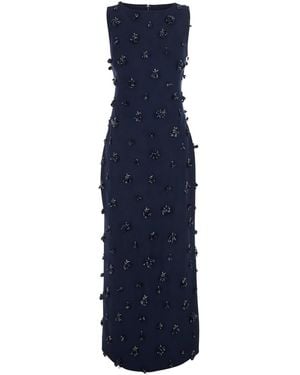 Jonathan Simkhai Midi Dress Claudia - Blue