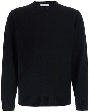 Kangra Girocollo Ml F.7Gg Con Maniche Lunghe E Lana Merino, Donn - Blu