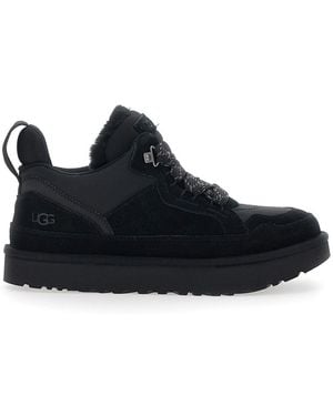 UGG Sneakers With Logo Patch On The Tongue - Black