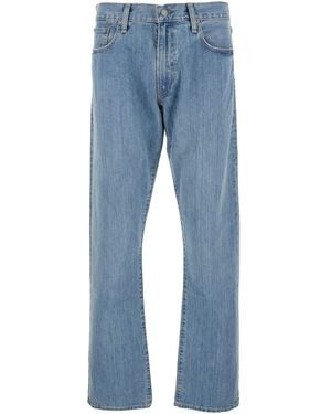 Polo Ralph Lauren Light Jeans With Belt Loops And Logo Patch On The Rear - Blue