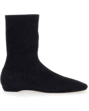 The Row Cindy Boot Stretch - Black