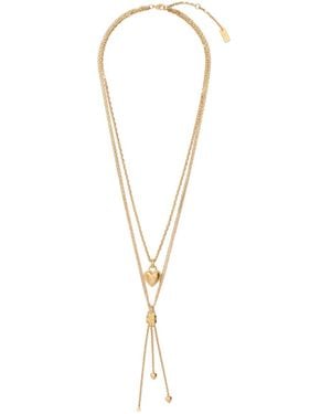 Chloé Colour Multi-Layer Necklace With Lobster Clasp On The Back I - White