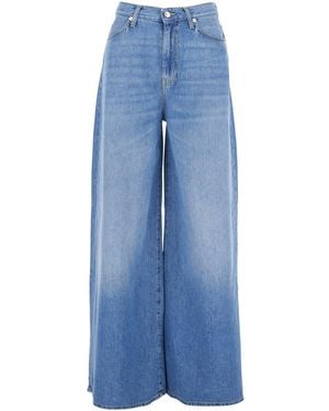 Roy Rogers 'Kaori' Light Jeans With Logo Patch On The Back - Blue