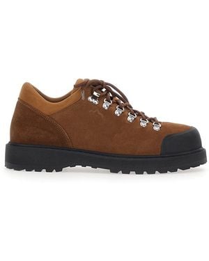 Diemme Cornaro Ankle Boots With Rubber Sole And Suede For - Brown