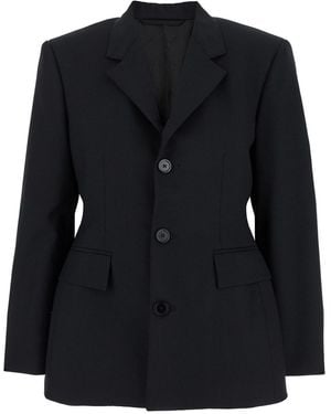 Balenciaga Jackets - Black