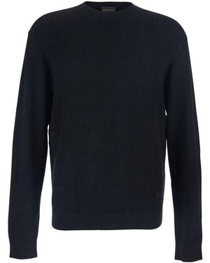 Emporio Armani Rombijaquard - Blu