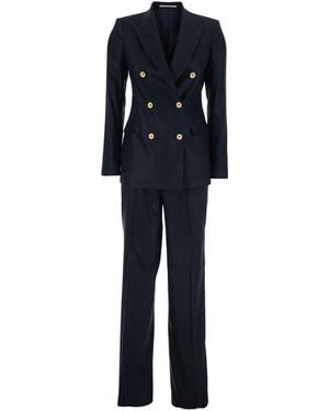 Tagliatore Double-Breasted Suit - Blue