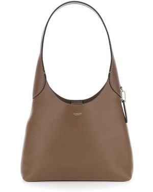 COACH Brooklyn Shoulder Bag 28 - Brown