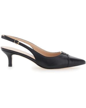 Twinset Pumps With Pointed Toe Design - Metallic