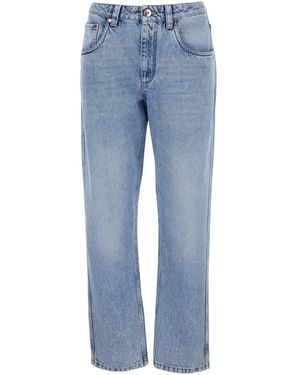 Brunello Cucinelli Jeans Denim Cotton - Blue