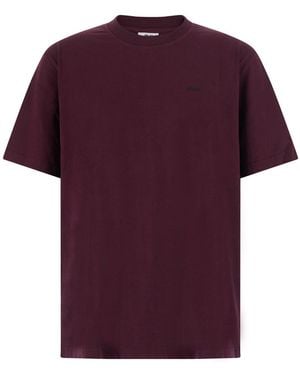 NN07 Adam Emb T-Shirt - Purple