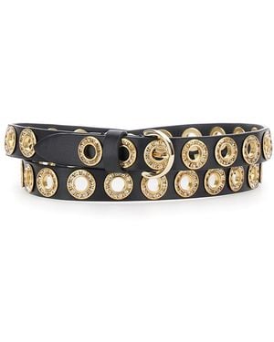 Pinko Belt Nera Ecoleather - White
