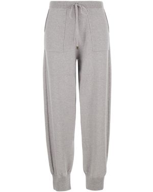 Antonelli 'Minerva' Trousers With Drawstring - Grey