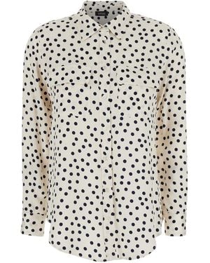 Le Plain Shirt 'Pois Pocket Shirt' - White
