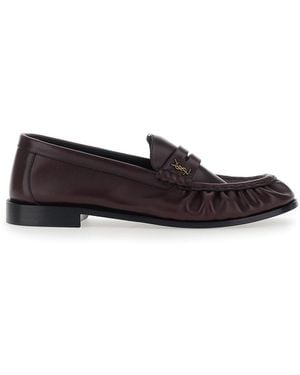 Saint Laurent Le Loafer Ysl - White