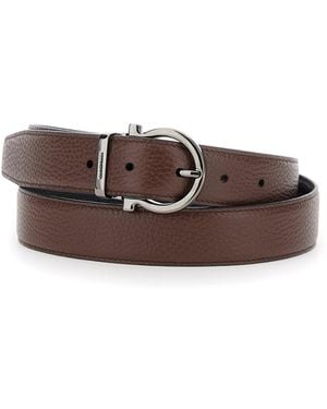 Ferragamo Double Adjus - Marrone