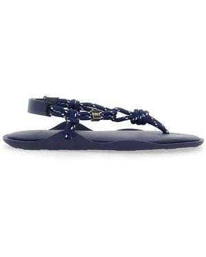 FLOWZE 'Flo' Sandals With Straps And Ankle Strap - Blue