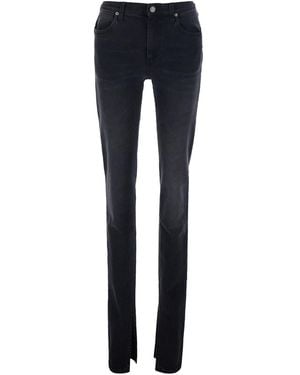 Gucci Mid-Rise Jeans With Split Hems - Blue