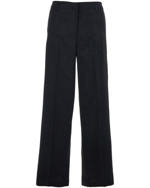 PT Torino Francoise Pants With Belt Loops - Blue