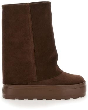 Casadei Stivale Renna Cacao - Brown
