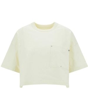 Bottega Veneta Cotton Ribbed Collar Polo Shirt - Yellow