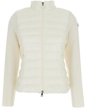 Moncler Cardigan - Bianco