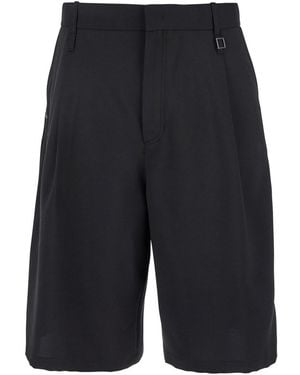 WOOYOUNGMI Bermuda Shorts With Belt Loops - Blue