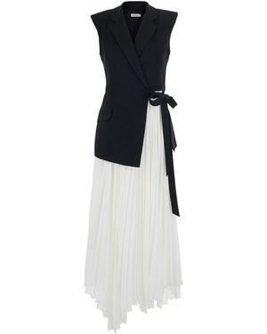 Jonathan Simkhai Long Dress Helena Combo - White
