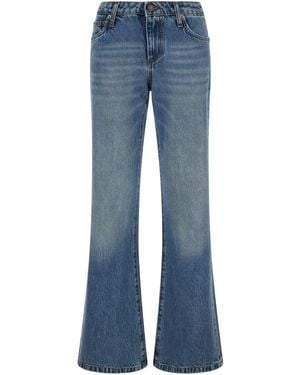 Roy Rogers New Roy Jeans With Charm And Denim Details For - Blue