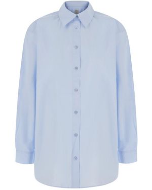 TOTEME Classic Tumbled Shirt - Blue