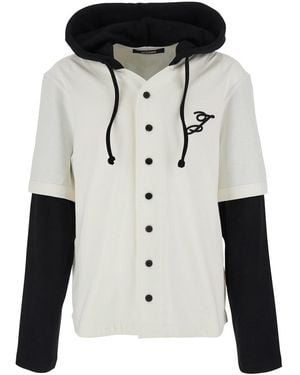 Jacquemus T-Shirt 'Le Tshirt Letro Ml' With Long Sleeves And Rou - Multicolour