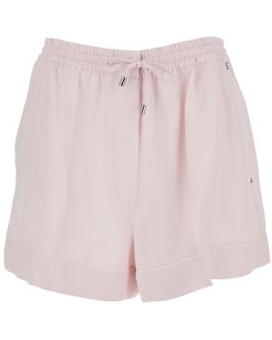 Sportmax Shorts 'Spxcrespo' With Pockets And High Waist - Pink