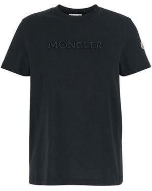 Moncler Ss T-Shirt - Black