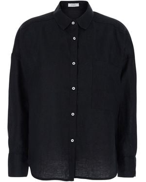 JC Sophie Blouse With Long Sleeves And Back Closure - Blue